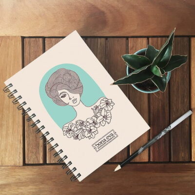 Libreta A5 "Musa Elegante"