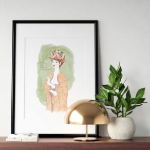 Lámina 'Madame Primavera'