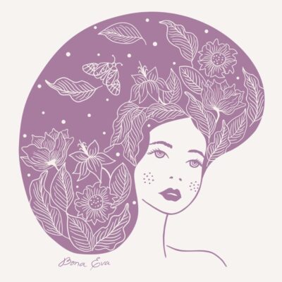 Bona Eva - Ilustración musa universo