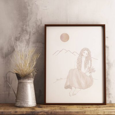 Lámina 'Luna mía'