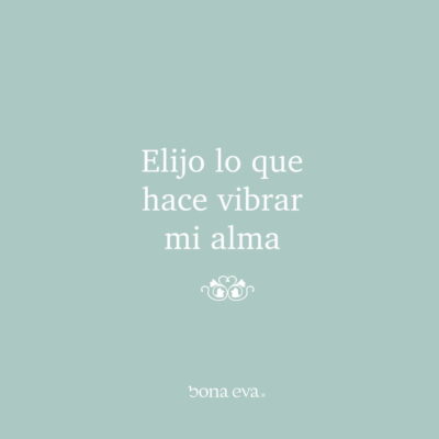 Lámina "Elijo lo que hace vibrar mi alma"