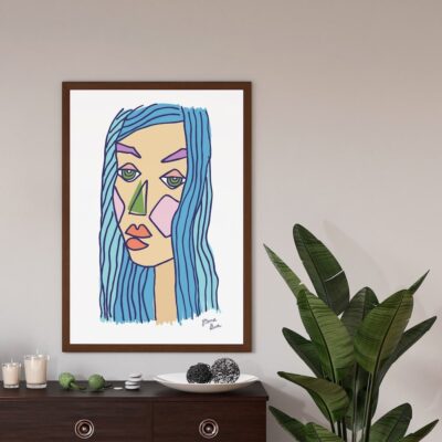 Lámina 'Geometría femenina'