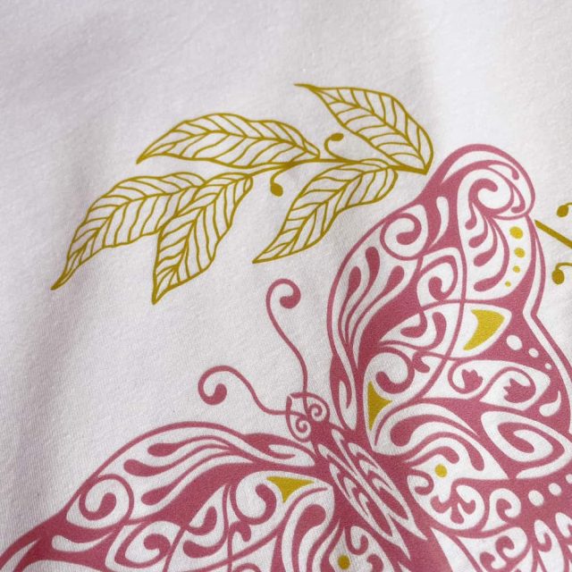 Camiseta Mariposa Modernista - Imagen 2