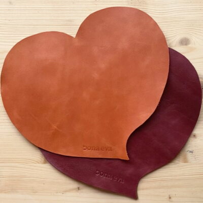Mousepad / Alfombrilla de ratón en piel - Vida Corazón