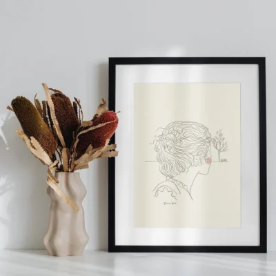 ILUSTRACION BONAEVA - OTOÑO MELANCOLICO